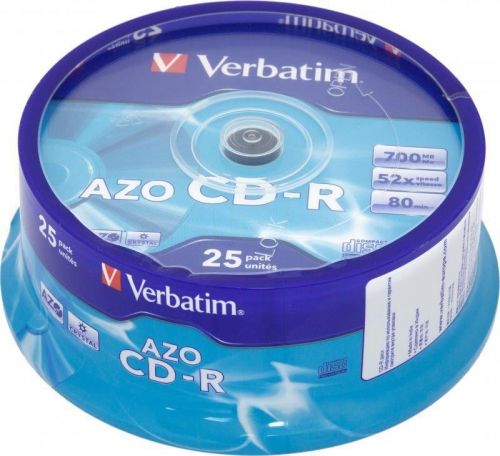 CD - R  VERBATIM  CRISTAL  AZO