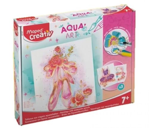 Рисувай с акварел AQUA ART- 7+  Мапед