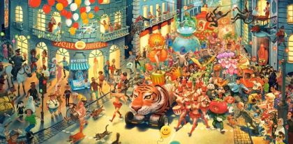 Пъзел CASTORLAND 4000 ел Carnaval in Rio