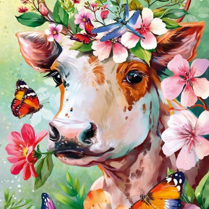 Cherry Pazzi Пъзел 500 ел Cow Wow!