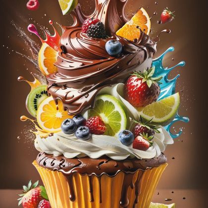 Cherry Pazzi Пъзел 500 ел  Crazy Cake