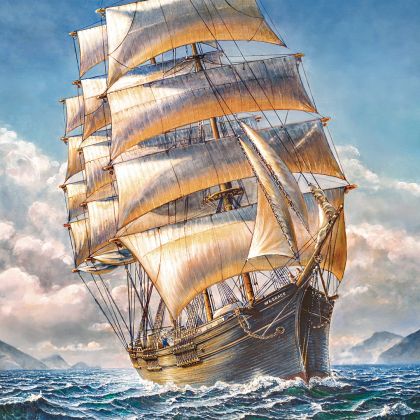 Cherry Pazzi Пъзел 1000 ел  Sailing the WR Grace