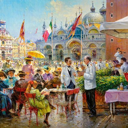 Cherry Pazzi Пъзел 1000 ел  Piazza San Marco, Venice