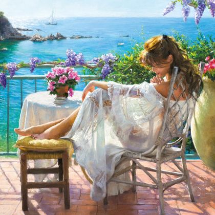 Cherry Pazzi Пъзел  2000 ел. Beauty and Blue sea