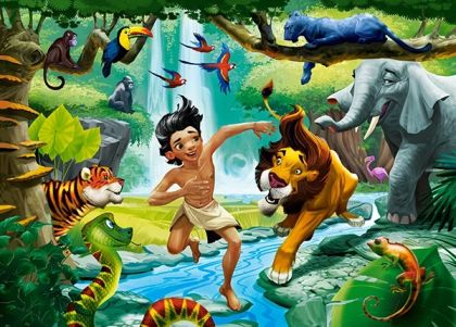 Пъзел 120 ел. В-13487-1 Jungle Book