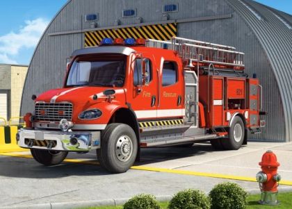 Пъзел 120 ел. В-12831-1 Fire Engine