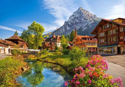 Пъзел CASTORLAND 500 ел. В-52363 Kandersteg, Switzerland