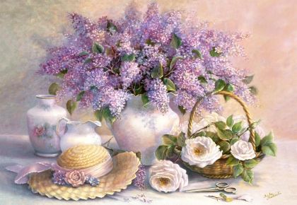 Пъзел Castorland 1000 ел. С-102006-2 Flower Day,Trisha Hardwick