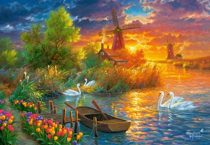 Пъзел Castorland 1000 ел. C-104734-2 Dutch Idyll