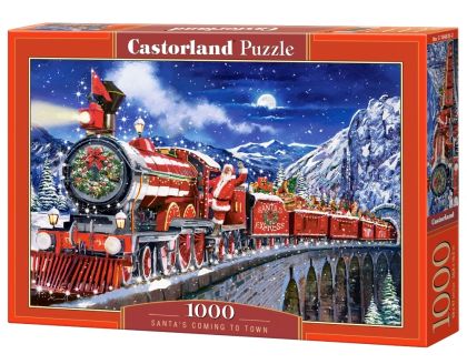 Пъзел Castorland 1000 ел. C-104833-2 Santas Coming to Town