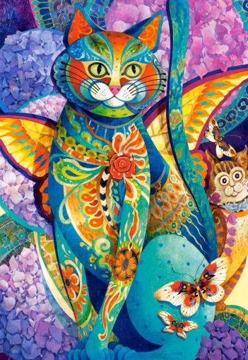 Пъзел Castorland  1500 ел. C-151448-2 Feline Fiesta