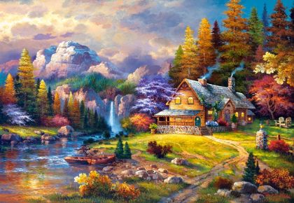 Пъзел Castorland  1500 ел. C-151462-2 Mountain Hideaway