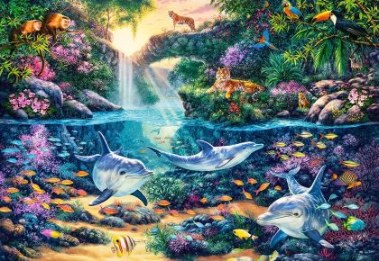 Пъзел Castorland  1500 ел. C-151875-2 Jungle Paradise