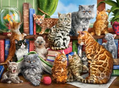 Пъзел Castorland  2000 ел. C-200726-2 House of Cats