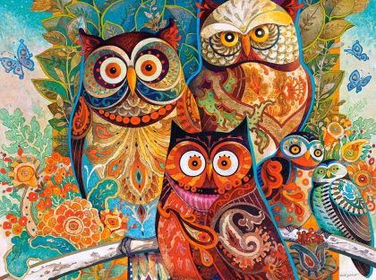 Пъзел Castorland  2000 ел. С - 200795-2 Owls