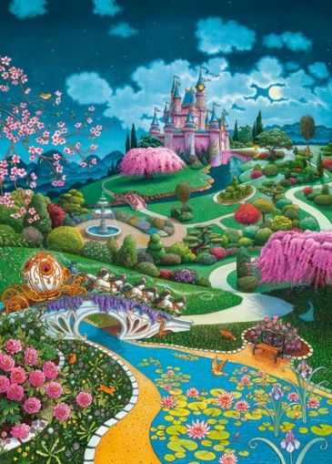 Пъзел 180 ел.  Cinderella s Castle