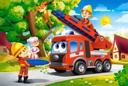Пъзел 40 ел. Maxi  Firefighters to the Rescue