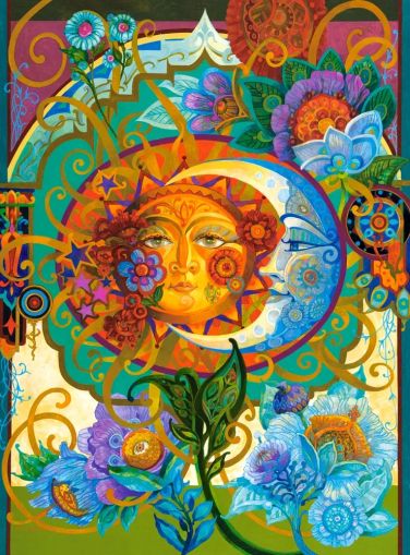 Пъзел CASTORLAND 3000 ел. Partnership of Sun and The Moon