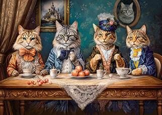 пъзел Cherry Pazzi 1000 ел.  Tea Party