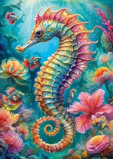 пъзел Cherry Pazzi 1000 ел.  Seahorse
