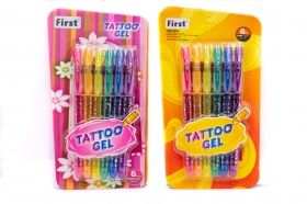 Химикал TATTOO GEL-6 цвята