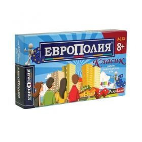 А 173Игри картонени ЕВРОПОЛИЯ КЛАСИК малка