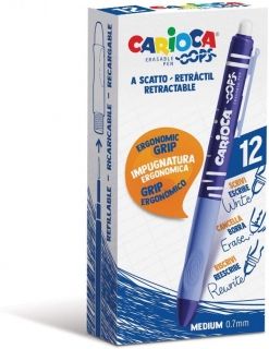 Химикал с гума CARIOCA CLIC 12бр. в кут.