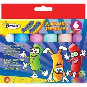 Тебешир 6цв.ДЖЪМБО