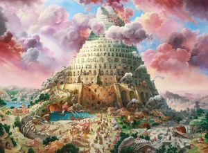 Пъзел CASTORLAND 3000 ел Tower of Babel