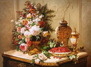 Пъзел CASTORLAND 3000 ел Tulips and other Flowers