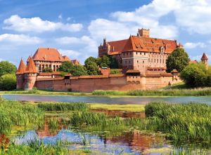 Пъзел CASTORLAND 3000 ел Malbork Castle, Poland