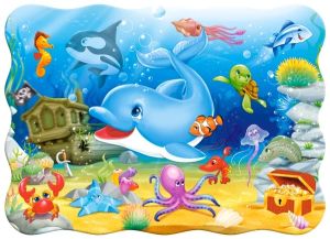 Пъзел  CASTORLAND 30 ел. В-03501-1 Underwater Friends