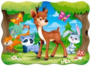 Пъзел 30 ел. В-03570-1 A Deer and Friends