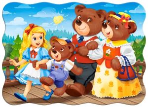 Пъзел 30 ел. В-03716-1 Goldilocks and Three Bears