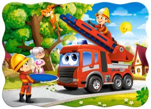 Пъзел 30 ел. В-03792-1 Firefighters to the Rescue