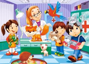 Пъзел 60 ел. В-06847-1 At the Animal Doctor