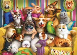 Пъзел 60 ел. В-066254 Playful Pets