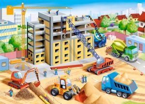 Пъзел 60 ел. В-066223-1 Big Construction Site