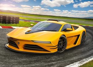 Пъзел Castorland 120 ел. В-13500-1 Yellow Sportscar