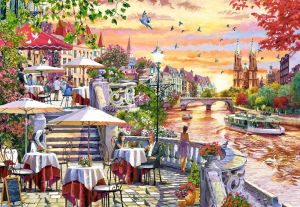 Пъзел Castorland 1000 ел. C-104956-2 Romantic City Sunset