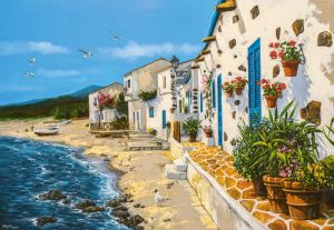 Пъзел Castorland 1000 ел. C-105113-2 Holiday Mood (Art Collection)