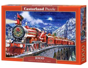 Пъзел Castorland 1000 ел. C-104833-2 Santas Coming to Town
