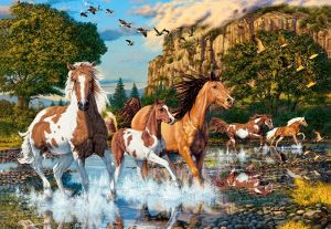 Пъзел Castorland 1000 ел. C-104789-2 Horse Wonderland
