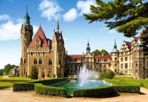 Пъзел Castorland  1500 ел. C-150670-2 Moszna Castle, Poland