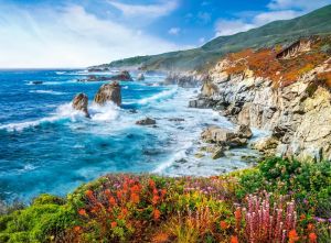 Пъзел Castorland  2000 ел. C-200856-2 Big Sur Coastline, Califonia, USA
