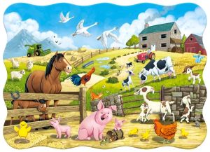 Пъзел 30 ел.  Animalson the Farm