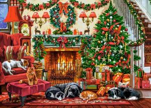 Пъзел 260 ел. Cozy Fireplace