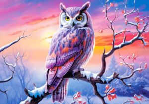 Пъзел Castorland 500 ел.  Owl`s Perfect Evening