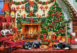 Пъзел CASTORLAND 500 ел. Cozy Fireplace