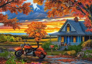 Пъзел Castorland 500 ел. Autumn Ride